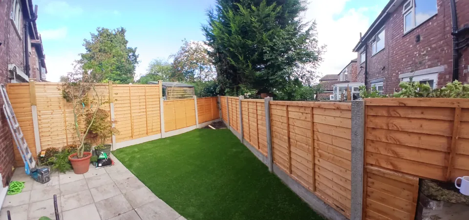 Artificial grass installation Dukinfield