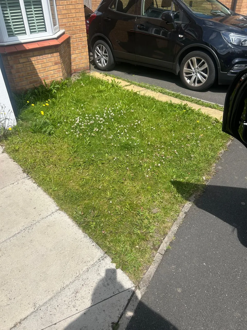 Before — Front Garden Wythenshawe